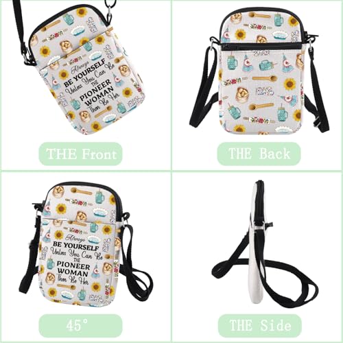 CHOORO Pioneer Woman Gift Be The Pioneer Woman Then Be Her Crossbody Bag Woman Chef Gift3