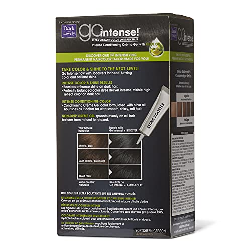 Dark & Lovely Go Intense Original Black Tinte Permanente miniatura 2