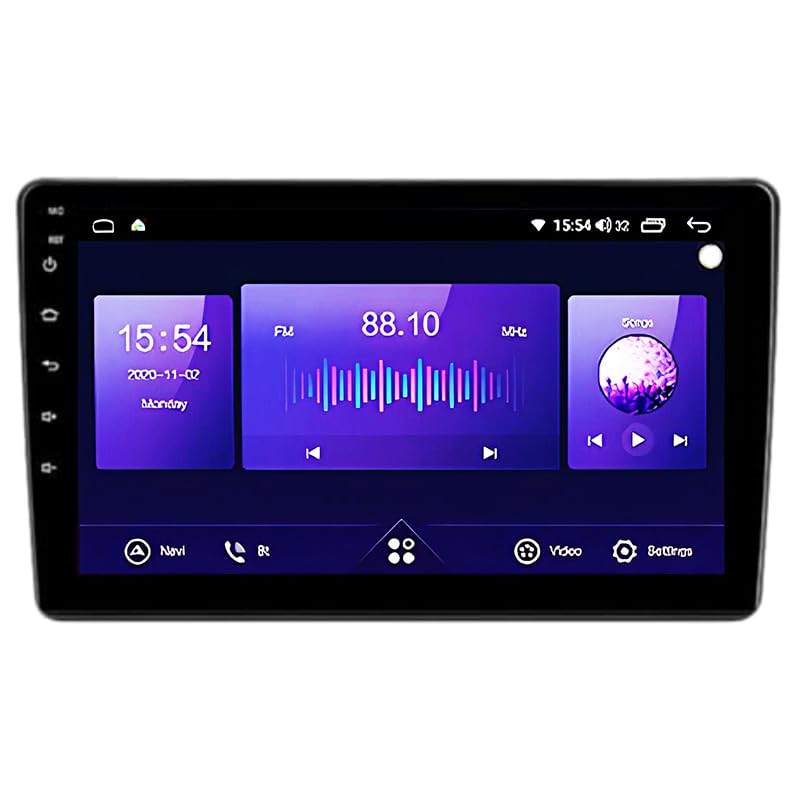 JZHIWEI Android 15 Radio Coche Pantalla Táctil 9 Pulgadas para Citroen C5 2008-2017 Conectar y Usar Navegación GPS Control del Volante 4G WiFi FM Am RDS Enlace Espejo con Bluetooth