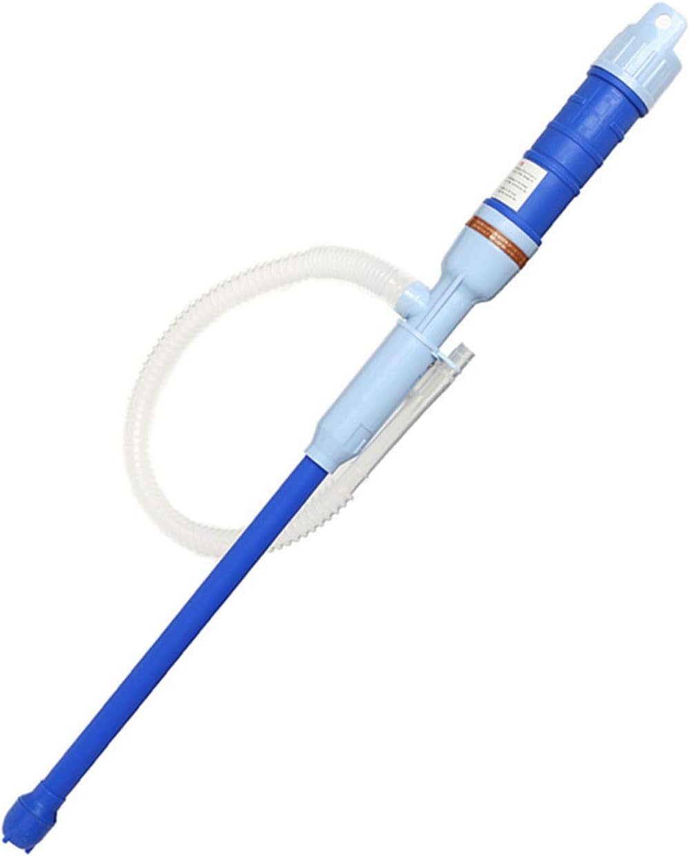 Chandler Bombas eléctricas para el transporte de líquidos, Bombas portátiles para el transporte de agua y Combustible, con dispositivos de parada automática (Azul)