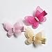 5Pcs Puppy Hair Bows, Stochastic Dog Hair Clip Bow Butterfly with Pearl Style Hair Clip, Barrette for Cat Dog Puppy Hair Accessories, Puppy Bows