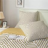 【Design Réversible】Un design double face pour répondre à vos envies de style variées. Une face présente des motifs élégants, tandis que l'autre offre une couleur unie raffinée. Changez facilement selon votre humeur pour ajouter une touche de modernité à votre chambre, parfaitement adaptée à tout type de décoration intérieure.