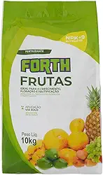 Forth Frutas, Fertilizante, Adubo para Plantas Frutíferas, Nutritivo, Micronutrientes, NPK, Saco, 10kg