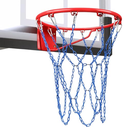 Image of Basketball Net Heavy Duty Replacement,Carbon Steel Chain Basketball net