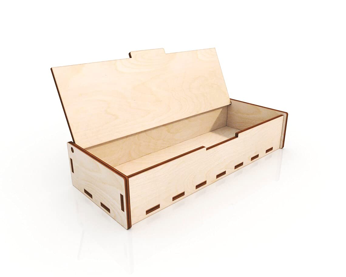 American-Elm Small Wooden Rectangular Box for Ring, Jewellery, pandrive, keys (BP3-BOX23_Beige_7X2.5X1 IN)