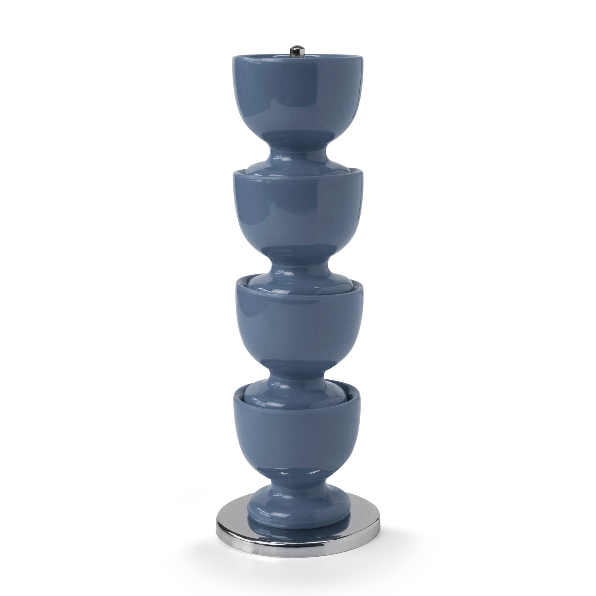 Zeal Provence Blue G277k Set Of Egg Cups, Melamine,