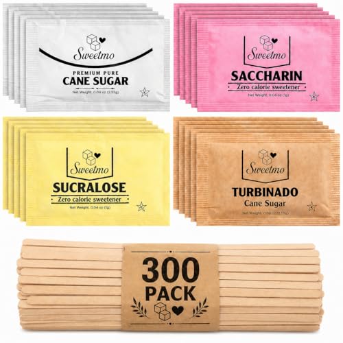 Sweetmo Sugar Packets Variety Pack