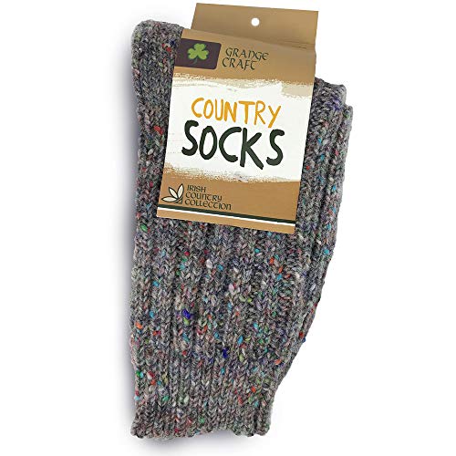 100% Irish Wool Socks for Women and Men, Quality Irish Wool Socks