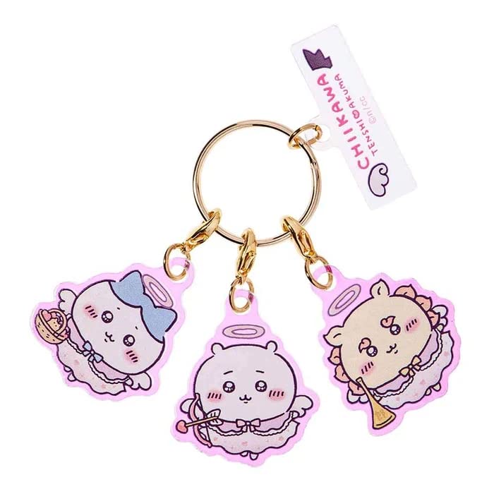 ちいかわ てんし♡あくま ホログラムアクリルキーホルダー 4点セット ちいかわ てんし♡あくま アクスタにもなるホログラムアクリル