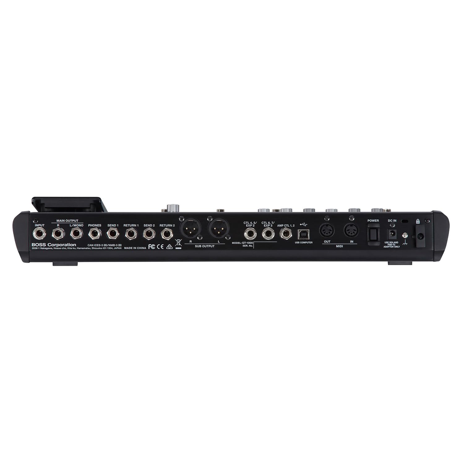 Boss GT-1000 urządzenie do modelowania efektów z wieloma efektami + keepdrum kabel jack
