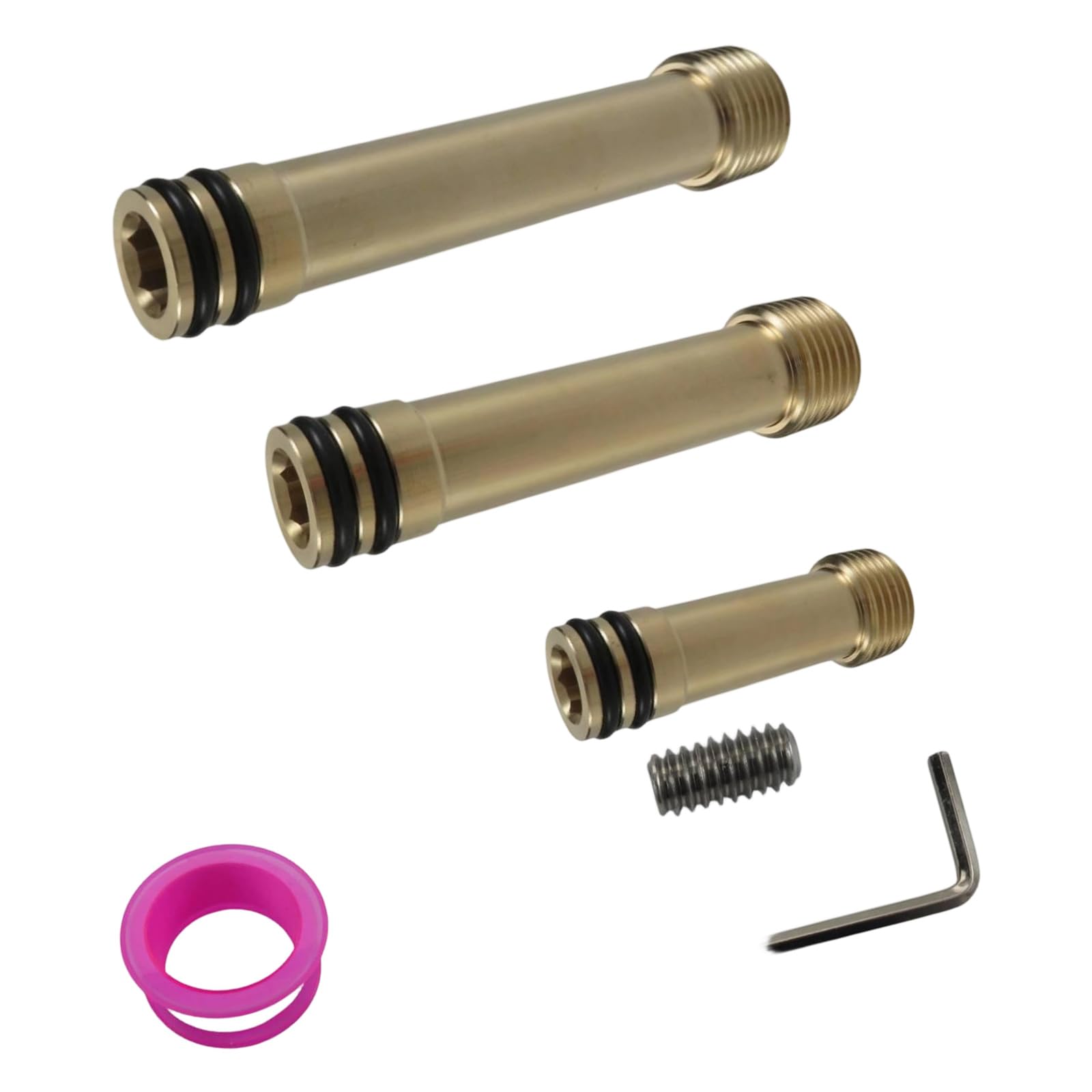 Buxuaaaa Set General Shower Arm Brackets With Mounting Hardware Metal Shower Extension Adapter Upgrades For Easy Installation Wall Link