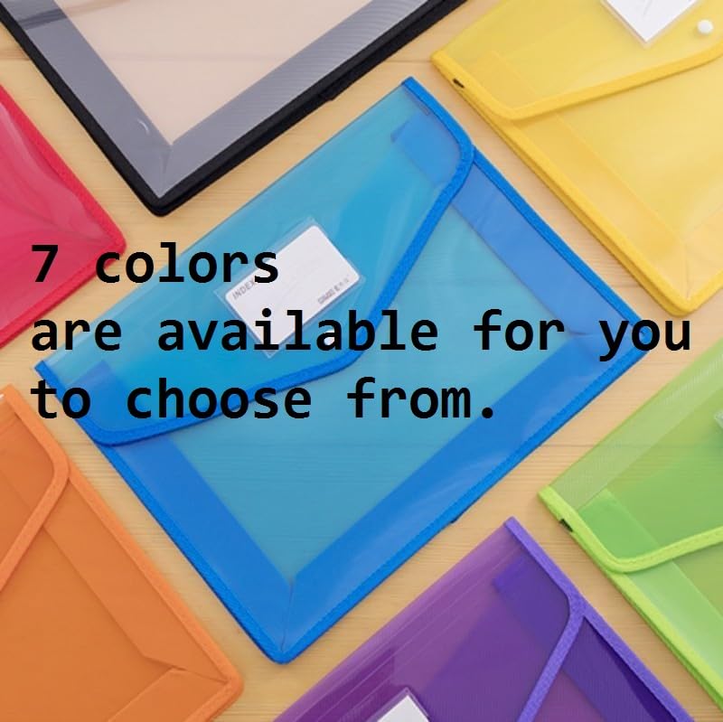 A4 Plastic Wallets - Image 3