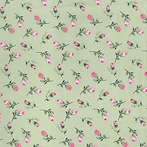 100% Cotton Poplin Fabric with Floral Print Cover