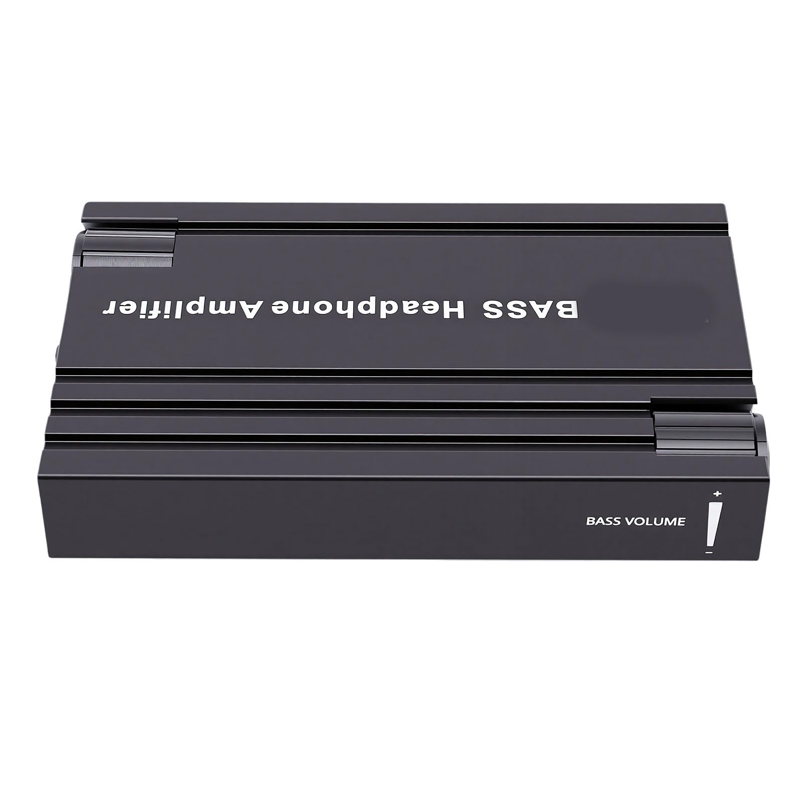 Jectse Amplificatore per Cuffie Portatile Amplificatore Aux da 3,5 Mm con Interruttori di Potenziamento dei Bassi SNR da 100 DB Batteria 24 Ore per PC Smartphone MP3 MP4 Console di