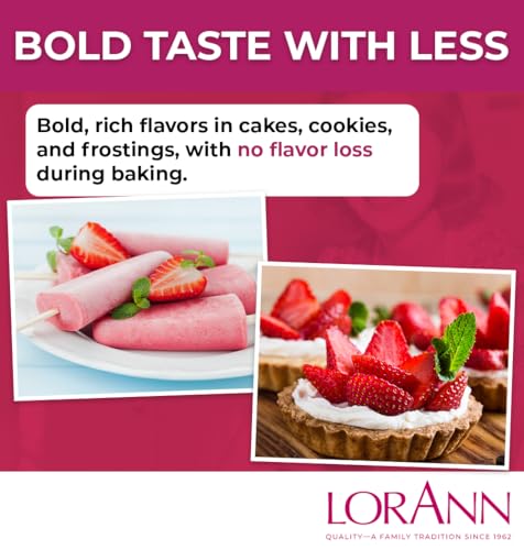 Image of LorAnn Oils Strawberry Emulsion & Flavoring For Baking