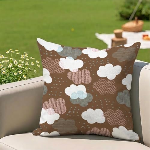 �N�b�V�����J�o�[���F�h�� ���O 1���Z�b�g 50x50 cm ���l�� ���ʈ�� ���� ���O�p �N�b�V���� �P�[�X ���� �O ���p �A�E�g�h�A �L�����v �x�����_ �� �e���X �\�t�@�[�p (��) 3Z-234