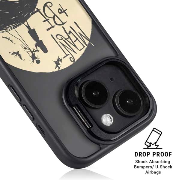 Skinit Kickstand Phone Case Compatible with iPhone 13 - Officially Licensed Disney The Nightmare Before Christmas Jack and Sally Meant to Be Design