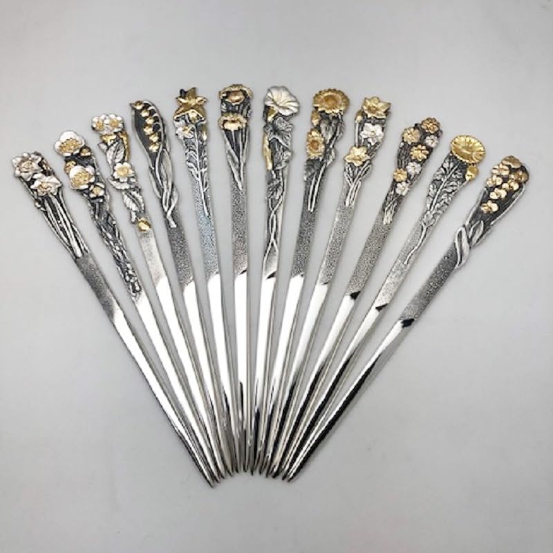 Amazon｜銀製 楊枝(2月 梅)｜爪楊枝 オンライン通販