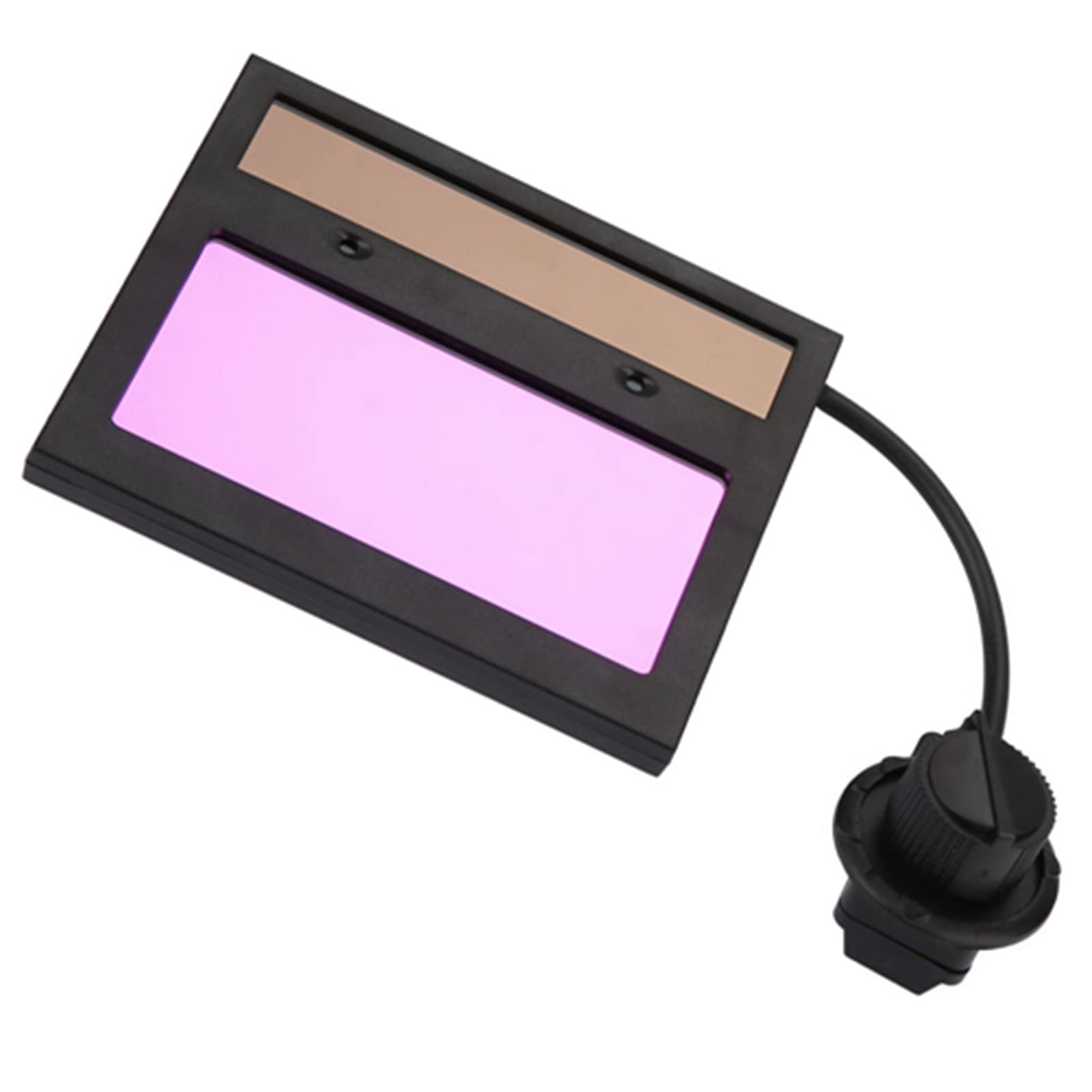 Panel de Lente de Soldadura de Oscurecimiento Automático Solar, Casco de Soldadura, Kit de Herramientas de Soldador de Lentes de Repuesto para Soldadura Eléctrica, 110X90X10mm