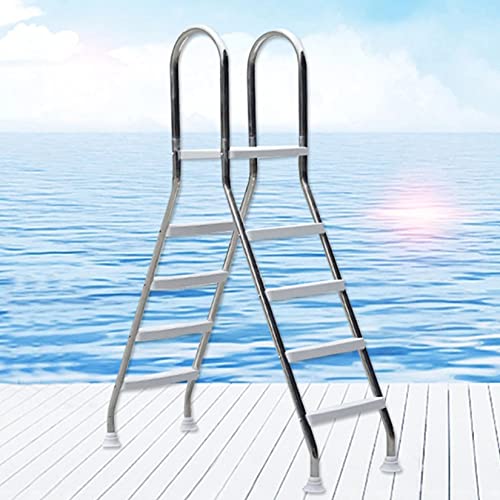 Escalera para piscina de acero inoxidable 52 pulgadas miniatura 1