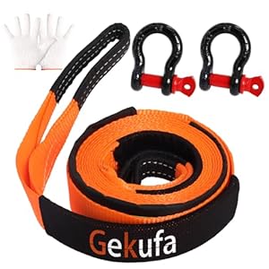 Gekufa 10 Tonnen Abschleppseil Auto Kit