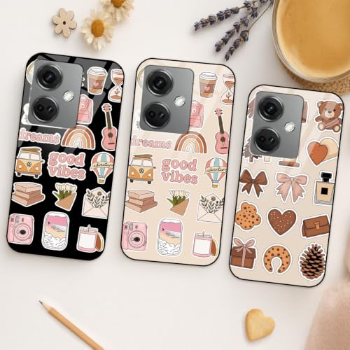 Image of COLORflow Back Cover Compatible with OnePlus Nord CE 3 5G | Pastel Dreams Collection Customized | Shockproof TPU Bumper with Camera Protection Back Cover Compatible with OnePlus Nord CE 3 5G