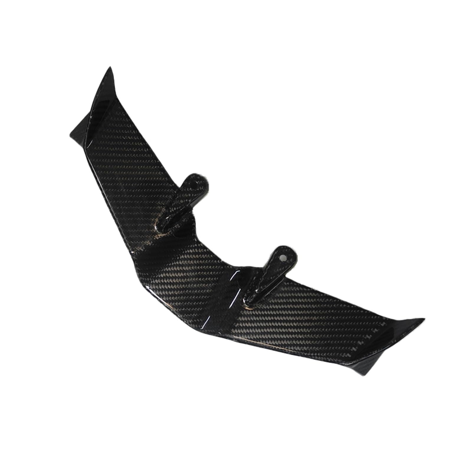 Front Bumper Splitter dachowy Pasuje do Triumph Street Triple 765 S/RS 2017-2024 Naked Front Spoiler Winglet Aerodynamiczny GP Wing Kit