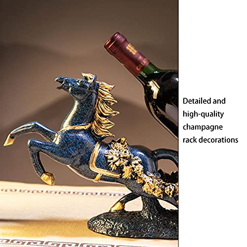 Soporte para botellas de vino estilo europeo en resina miniatura 3
