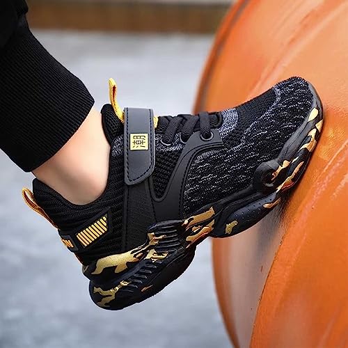 Boys Girls Tennis Running Shoes Kids Soft Mesh Breathable Athletic Sports Gym Sneakers for Little/Big Kid4