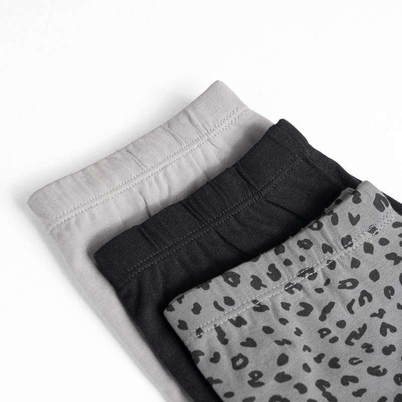 Image of Real Basics Girls Cotton Boxer Boyshorts Panties Underwear for Kids (Multicolor) Pack of 3