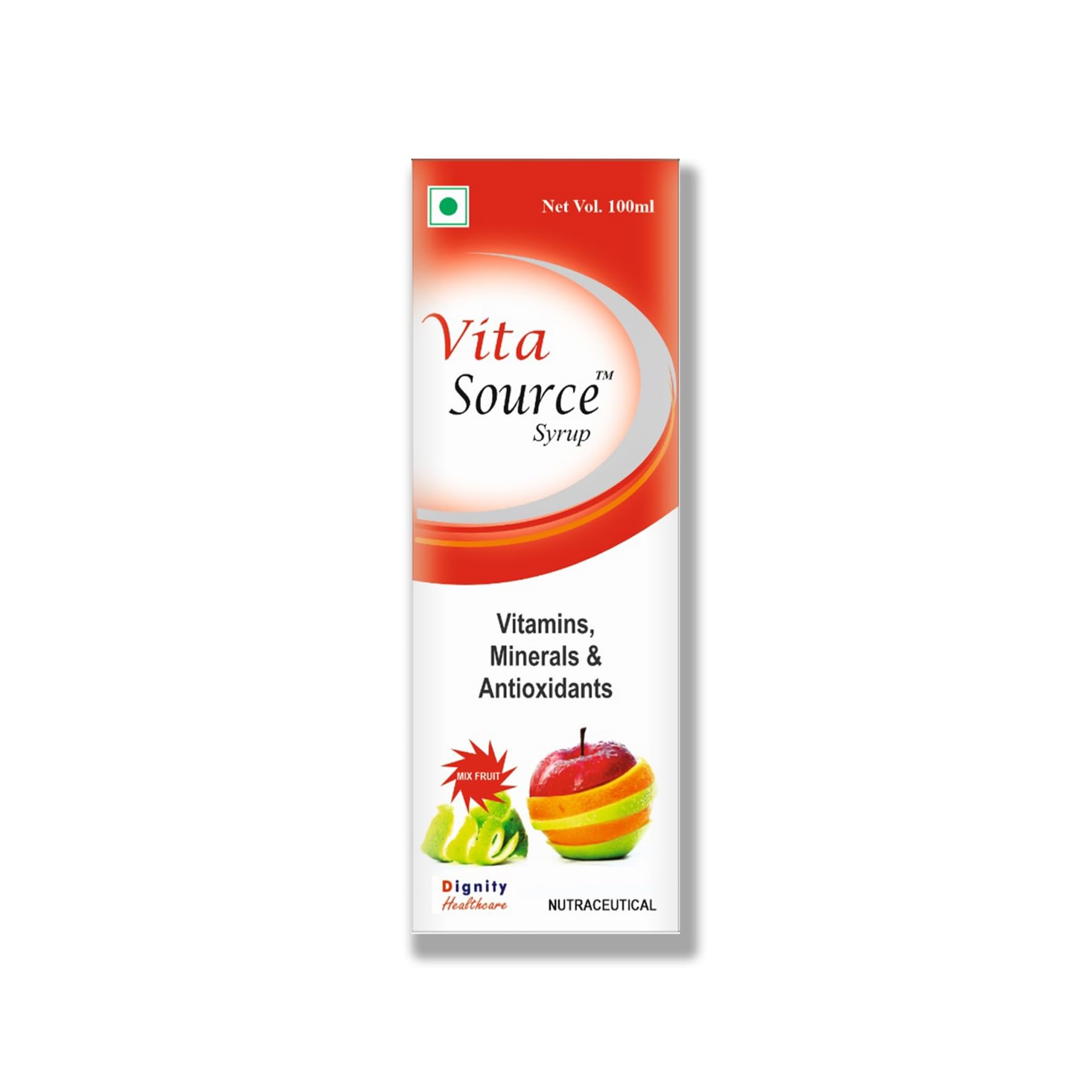 Vita Source Syrup 100ml | Multivitamin & Multimineral Nutraceutical Supplement | Boosts Energy, Immunity & Overall Wellness | Rich in Antioxidants with Natural Mix Fruit Flavour-image-19