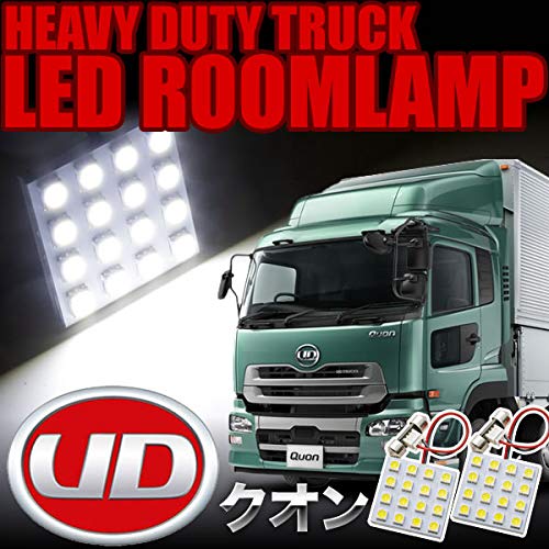 Amazon | INEX LEDルームランプ スペーサー付 24V 4×4発 T10×28 2pcs