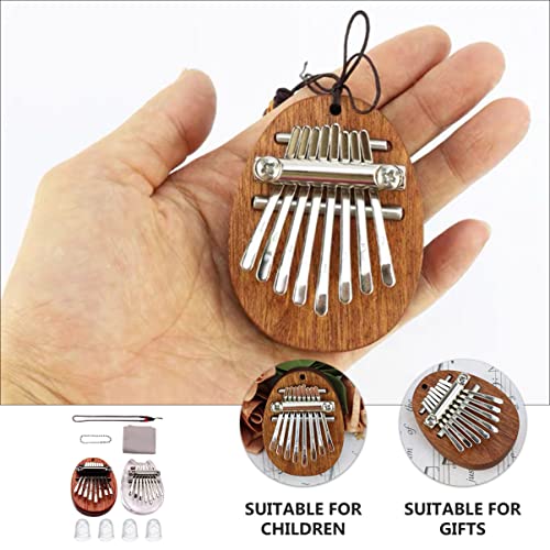BIENKA 2 Ensembles/9 pièces 8 Touches Doigt Piano Mini Kalimba Doigt Piano 8 Touches Mini Piano - Les Beatles, Paul McCartney, John Lennon, RIngo Starr, George Harrison BIENKA 2 Ensembles/9 pièces 8 Touches Doigt Piano Mini Kalimba Doigt Piano 8 Touches Mini Piano – Image 6