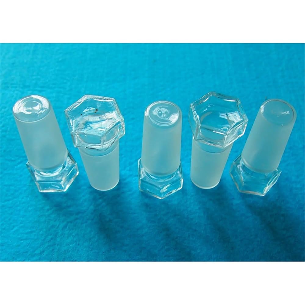 Instrumentos y Equipos de Laboratorio 5 piezas/lote 24/40 tapón de vidrio for botella de laboratorio cristalería