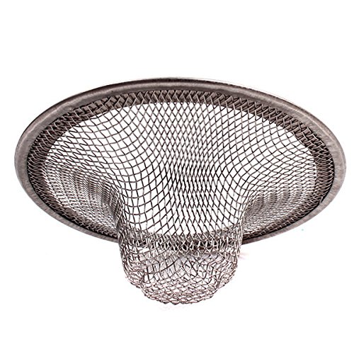 5CM 5pcs/set Stainless Steel Filter Bath Hair Trap Stopper Mesh Sink