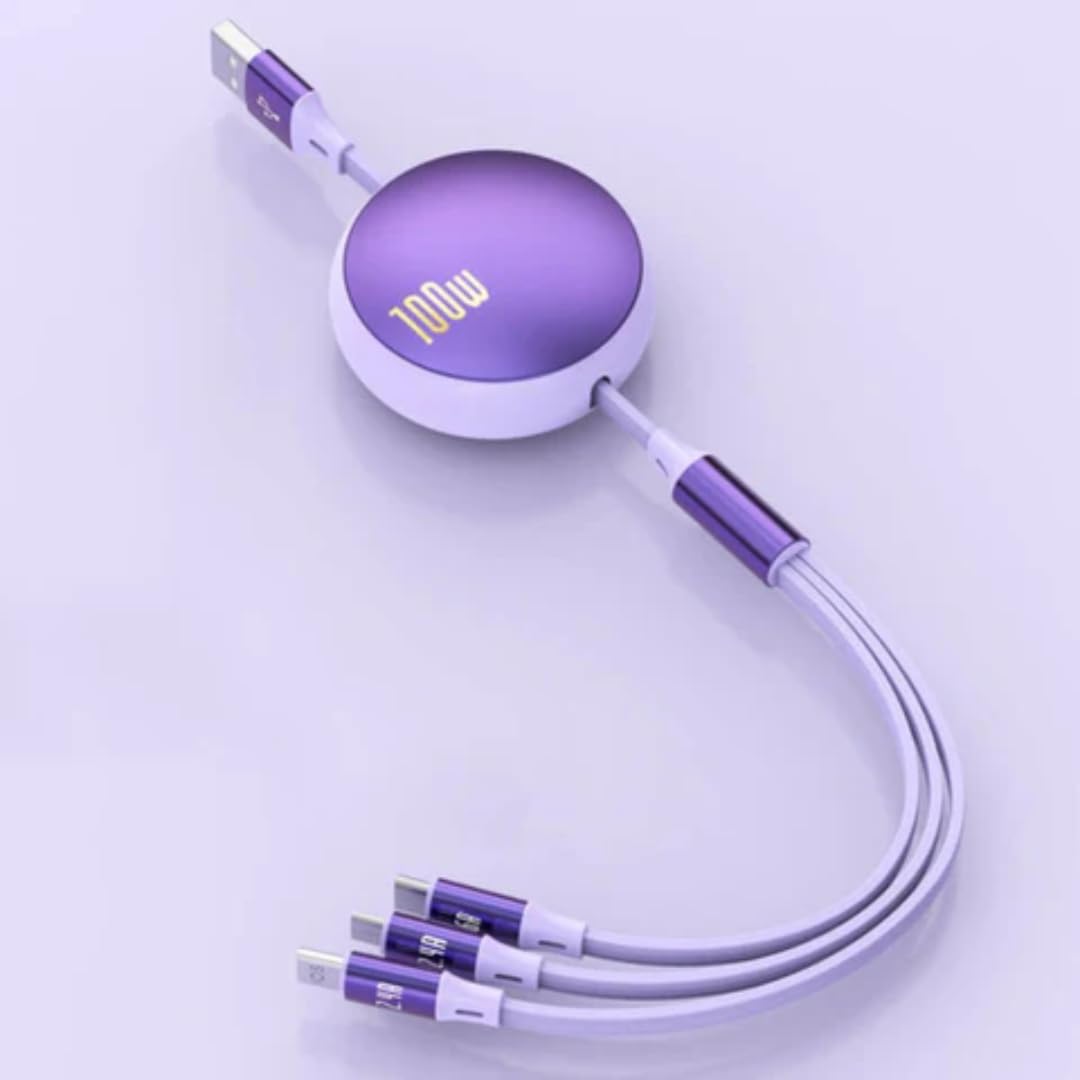 See full amazon price history chart for king shine Telescopic Nylon Braided 3 in 1 Multi USB Cable, Compatible for i Phone Micro and C -Type, Charges 3 Phone at Same time 1.2meter Long 2.1 A Output. (Multi Color) king shine Telescopic Nylon Braided 3 in 1 Multi USB Cable, Compatible for i Phone Micro and C -Type, Charges 3 Phone at Same time 1.2meter Long 2.1 A Output. (Multi Color) (B09LR5WK85) Amazon Price History, Amazon Price Tracker