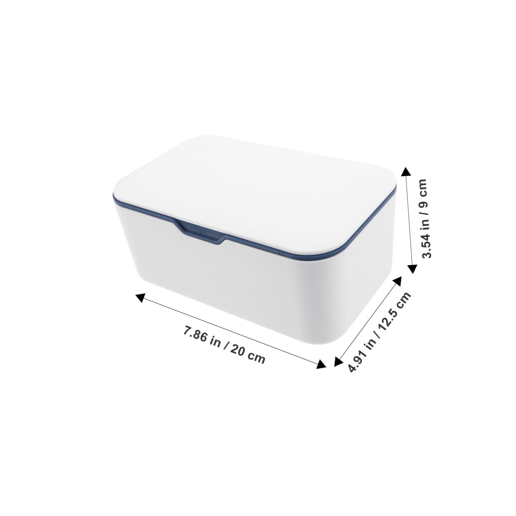Dispensador de Toallitas Húmedas Portátil Tapa 2 Unidades