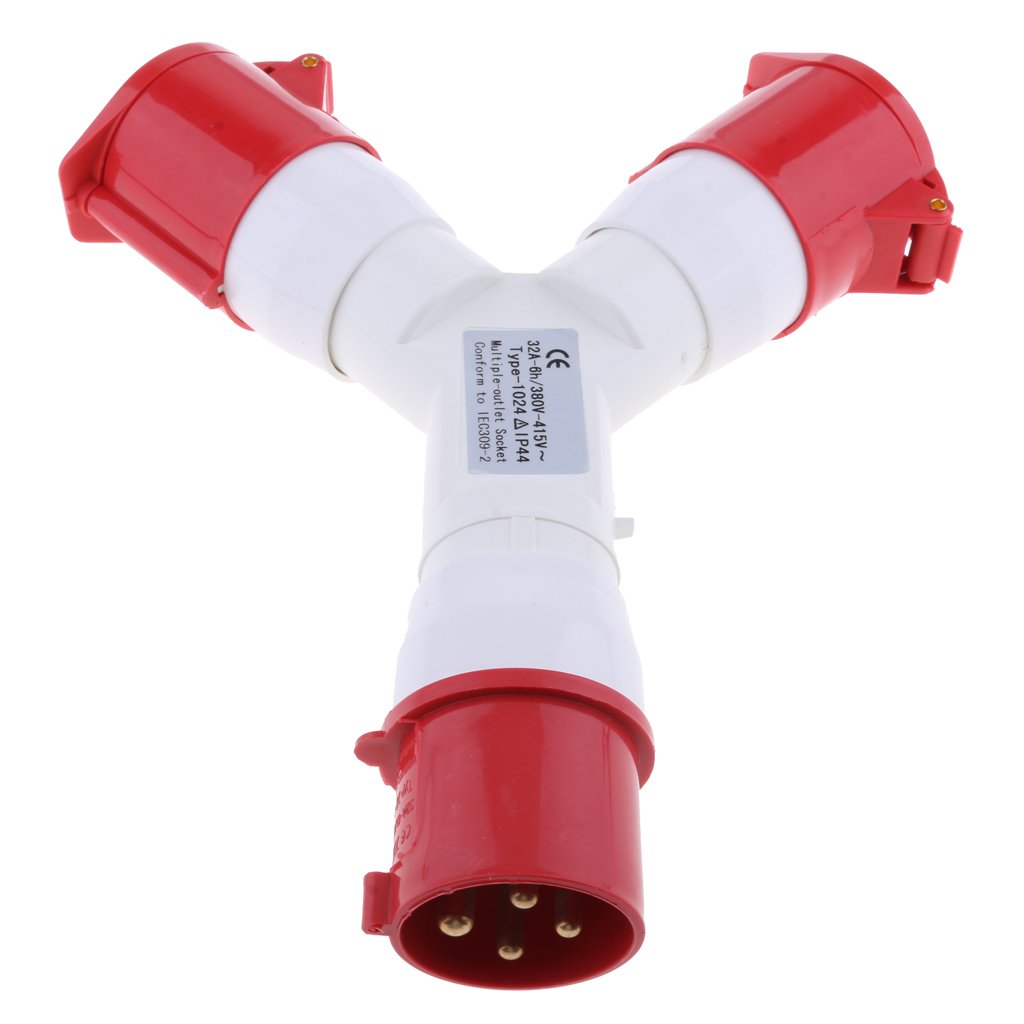 Industrial Plug Socket Panel de Enchufe Multifunción Toma de Corriente Exterior Conector Eléctrico Impermeable Socket de Potencia de Cobre y