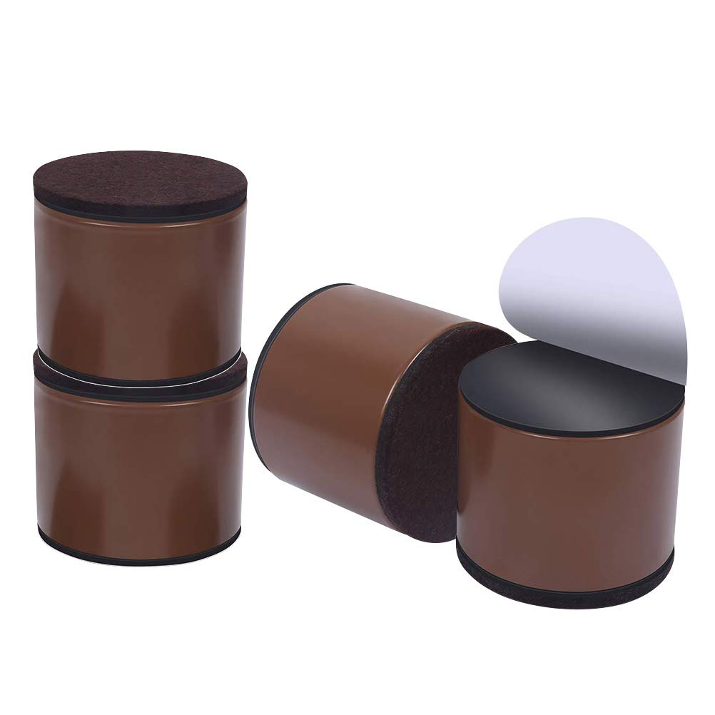 Uspacific 4 Pack Furniture Height Extenders, Add 1.3" Height to