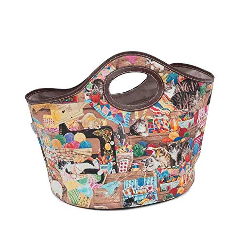 Preisvergleich Produktbild Hobbygift Classic Handtasche Haby Cats