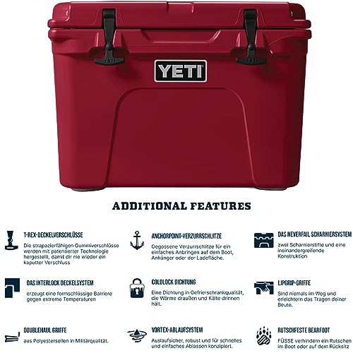 YETI Tundra Hardcooler, Harvest Red, 35 – Ansicht 5