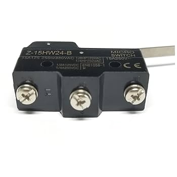 Amazon.co.jp: マイクロスイッチ 2個入 Z-15HW24-B 1NO + 1NC 長
