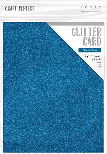 Craft Perfect Glitter Cardstock 8.5