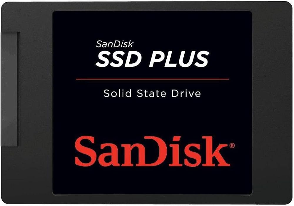SanDisk SSD Plus 1TB SATA III 6 Gb/s, 2.5" Internal Solid State Drive - View 1