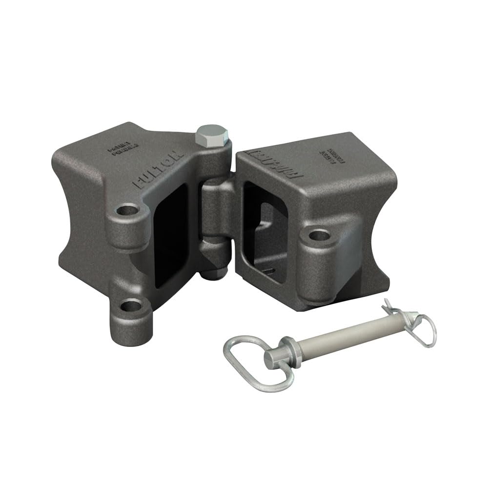 Fulton HDPW330300 Fold-Away Hinge Kit, Weld On, 5,000 lbs. Capacity, 3 Inch x 3 Inch
