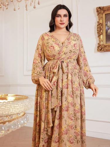 Image of TOLEEN Women's Plus Size Sequin Dress Luxurious Style Formal Cocktail Evening Party Maxi Dresses