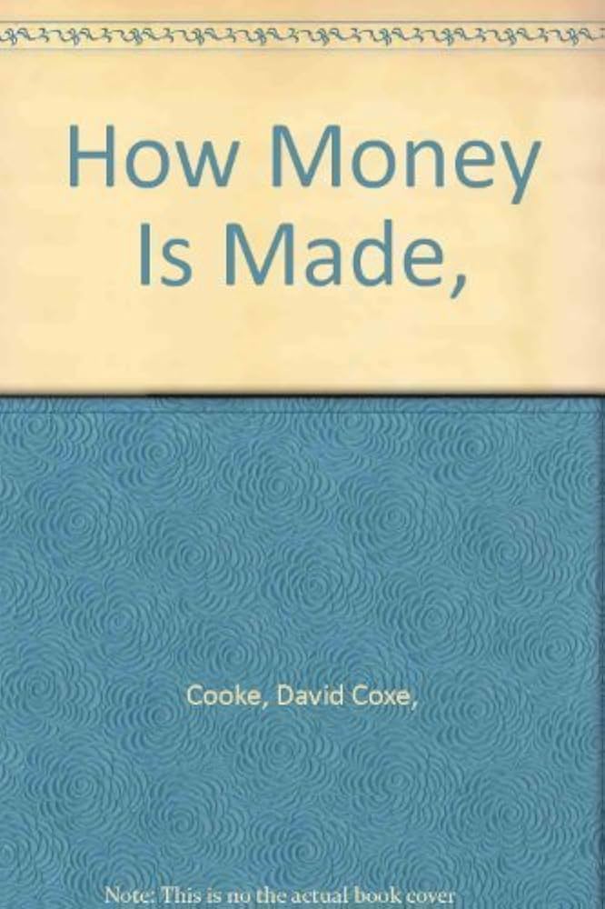 Amazon.co.jp: How Money Is Made, : Cooke, David Coxe,: 洋書