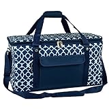Picnic at Ascot 64 Can Capacity Semi Rigid Collapsible Leakproof Cooler- Designed & Quality Approved in the USA