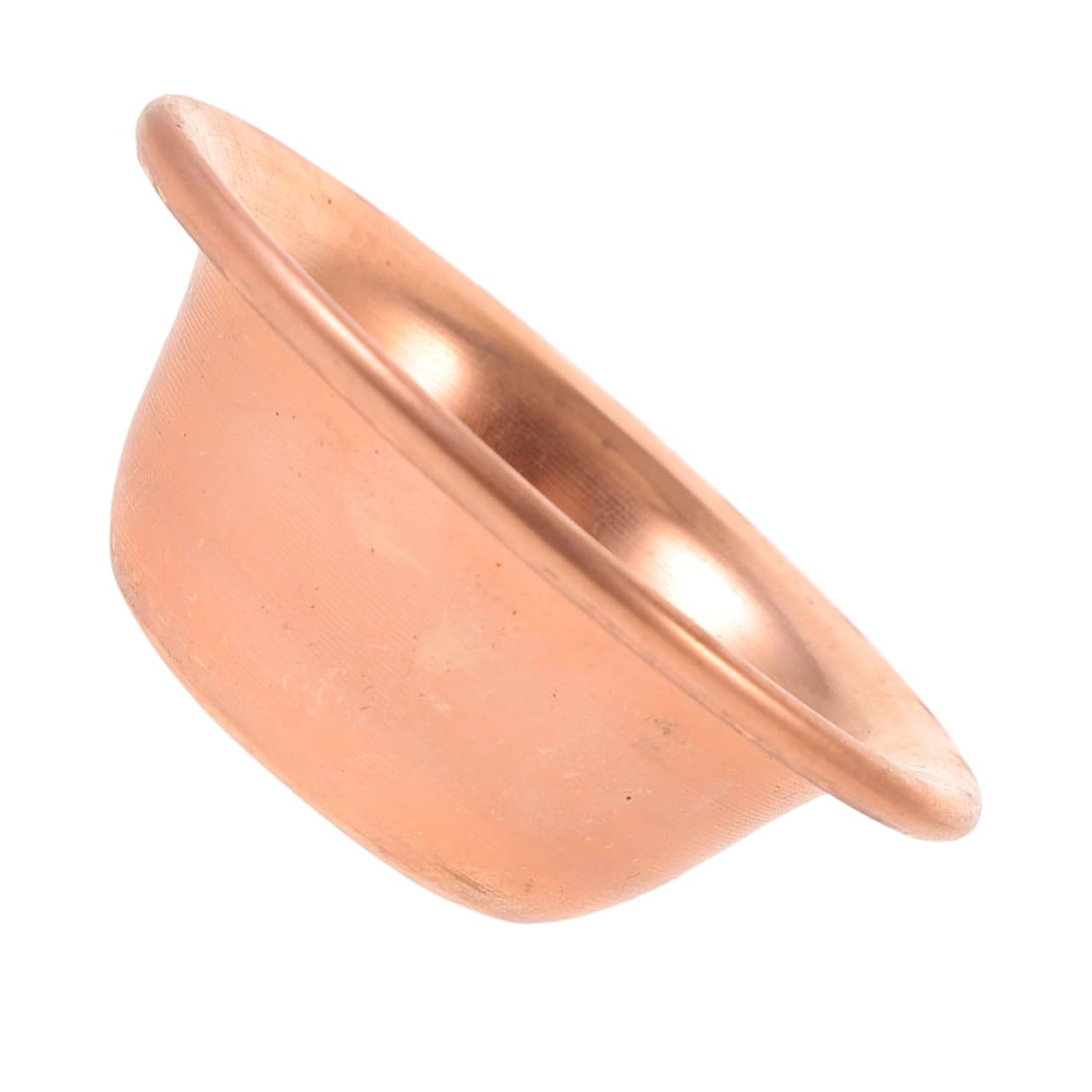 INOOMP Buddhist Offering Cup Vintage Copper Smudging Bowl Reusable Water Bowl for Tibetan Rituals Versatile Meditation Supplies Sacred Utensil
