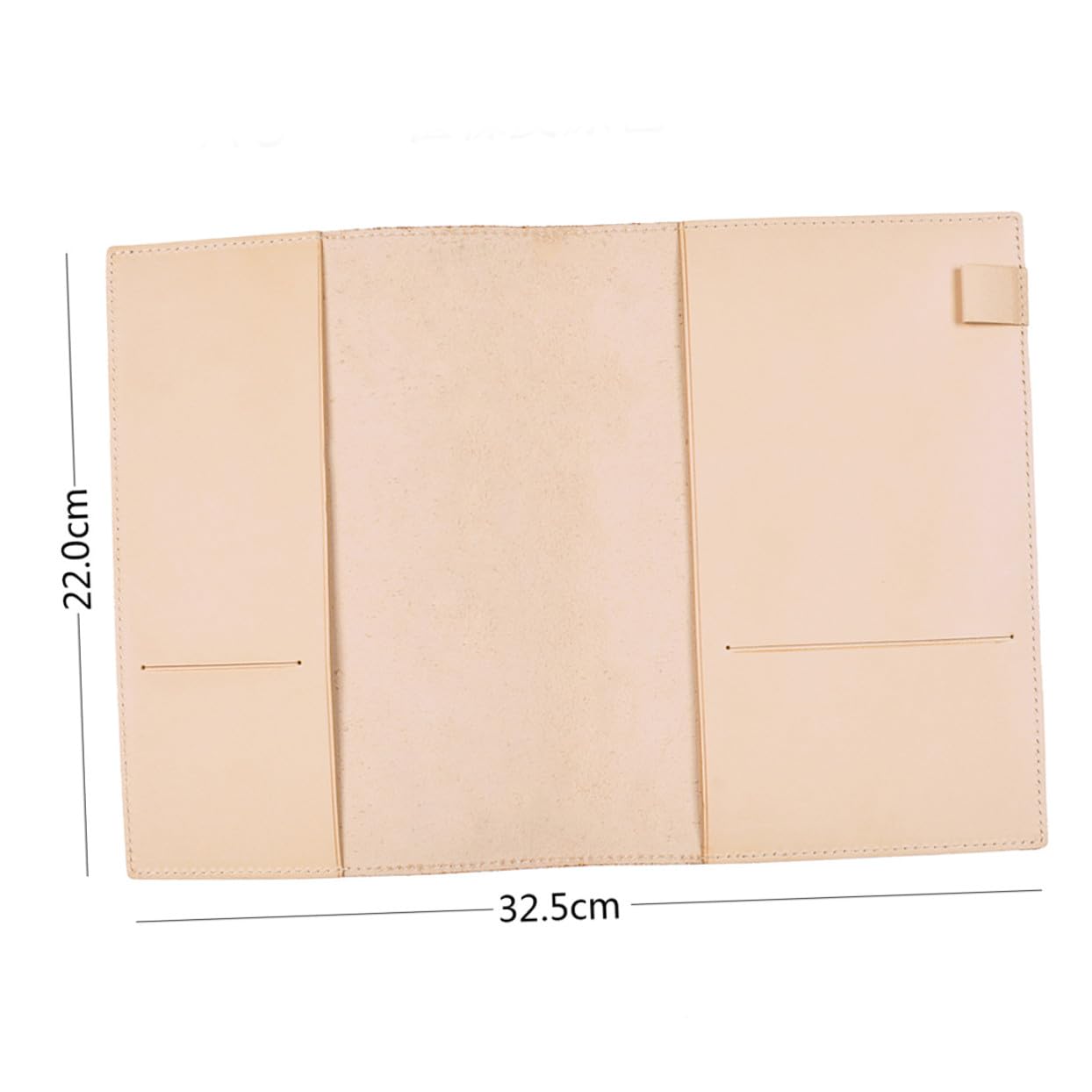 Tofficu Funda de Cuero para Cuaderno A6, Porta Bolígrafo, Estilo Campestre Vintage, Adecuado para Oficina y Papelería Escolar